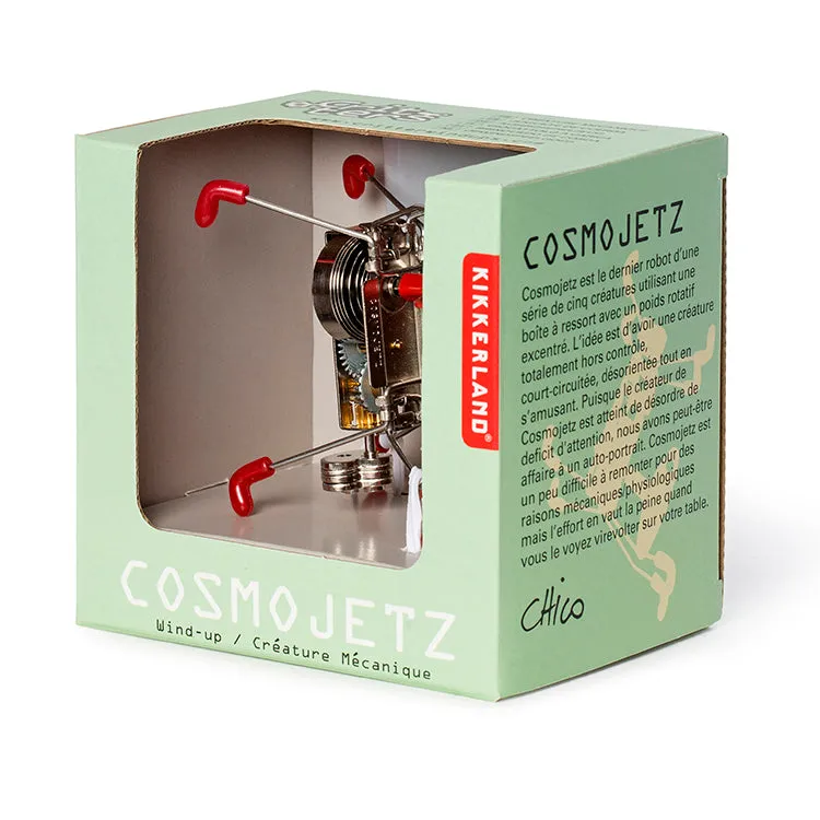 Balení Cosmojetz — krabička se sběratelskou knížečkou