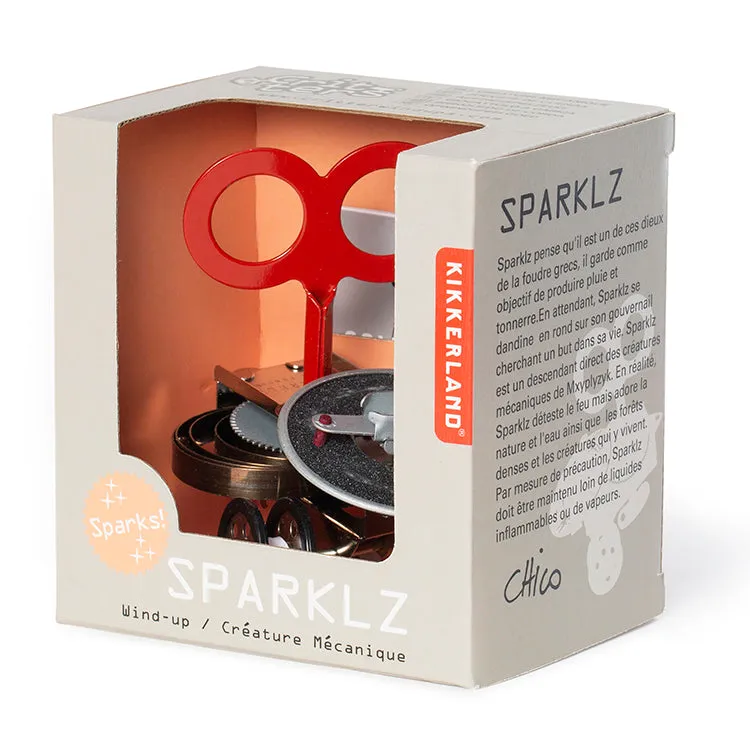 Balení Sparklz — krabička se sběratelskou knížečkou